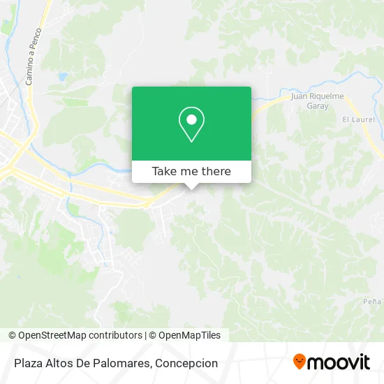 Mapa de Plaza Altos De Palomares