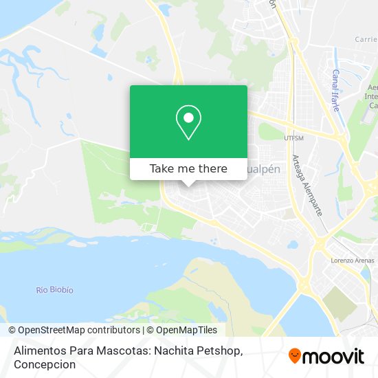 Alimentos Para Mascotas: Nachita Petshop map