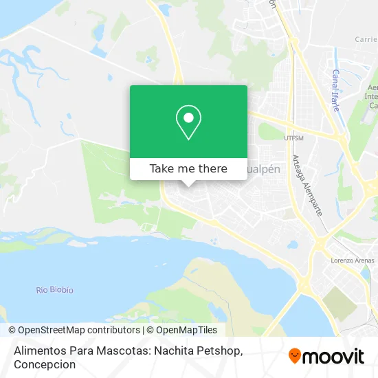 Alimentos Para Mascotas: Nachita Petshop map