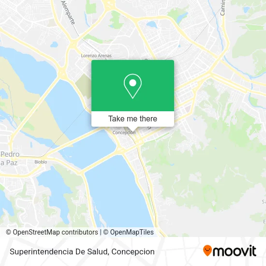 Mapa de Superintendencia De Salud