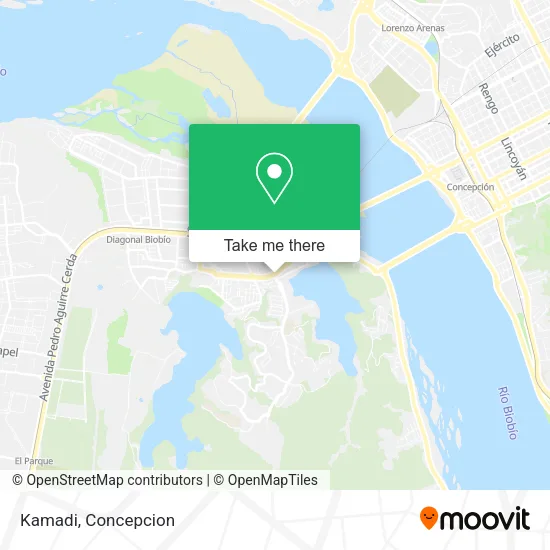 Mapa de Kamadi