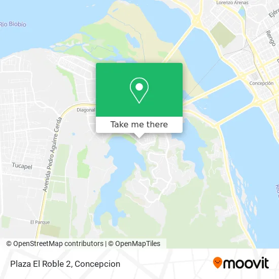 Mapa de Plaza El Roble 2