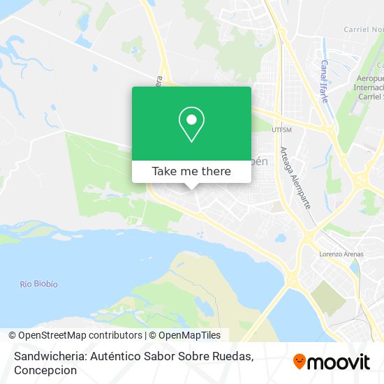 Mapa de Sandwicheria: Auténtico Sabor Sobre Ruedas