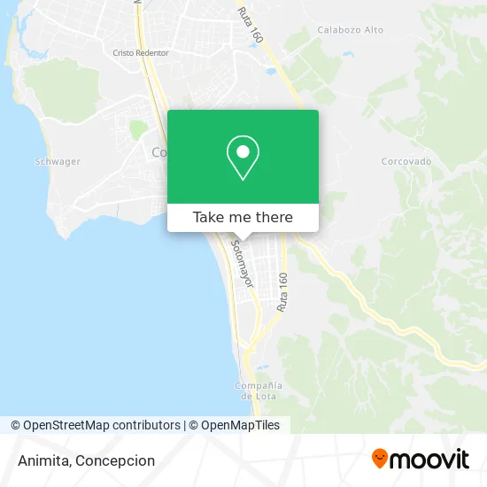 Mapa de Animita