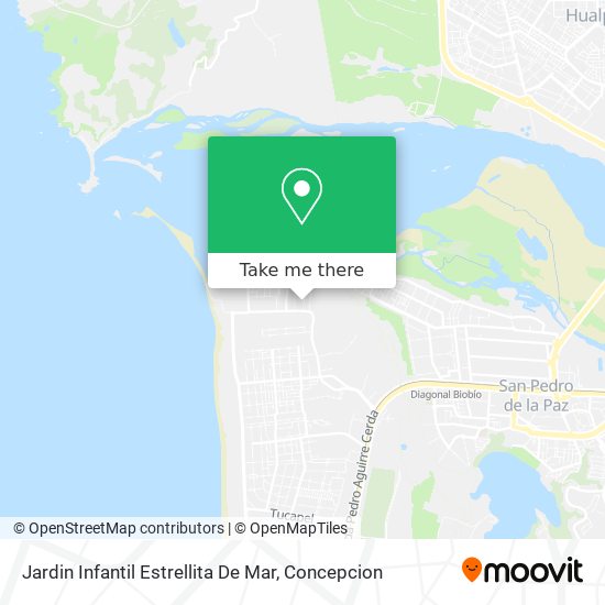 Mapa de Jardin Infantil Estrellita De Mar