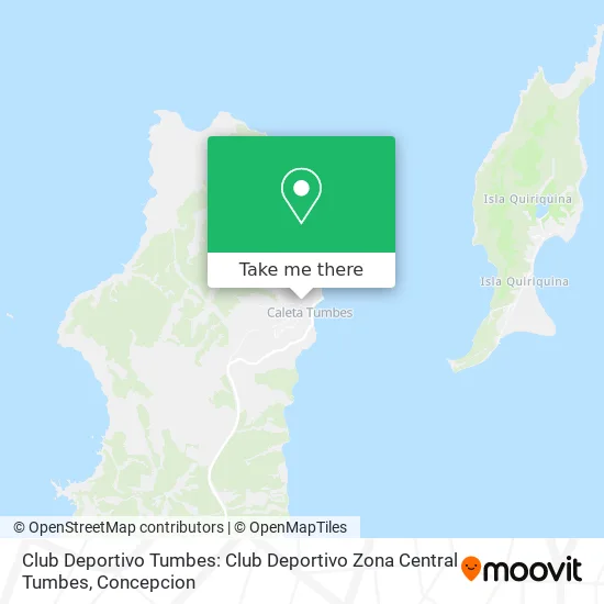 Club Deportivo Tumbes: Club Deportivo Zona Central Tumbes map