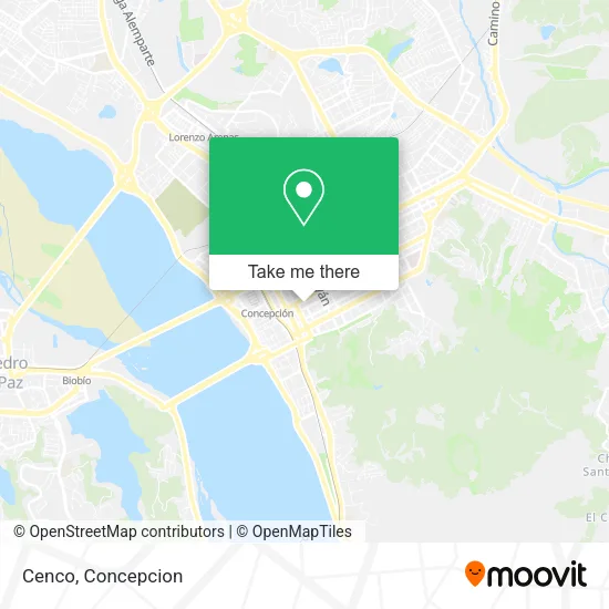 Mapa de Cenco