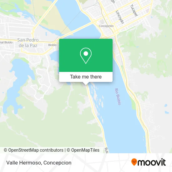 Mapa de Valle Hermoso