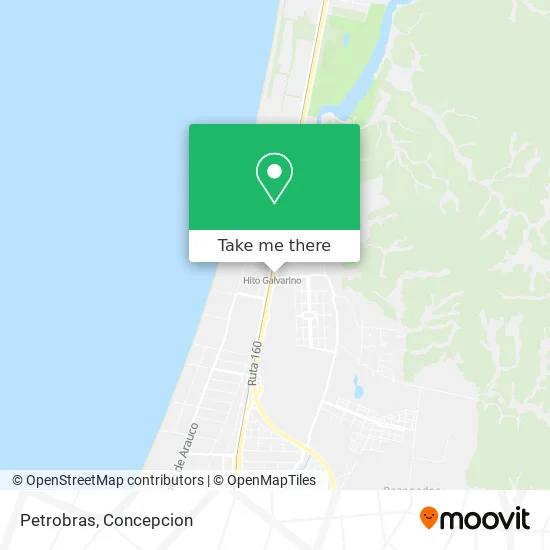 Mapa de Petrobras