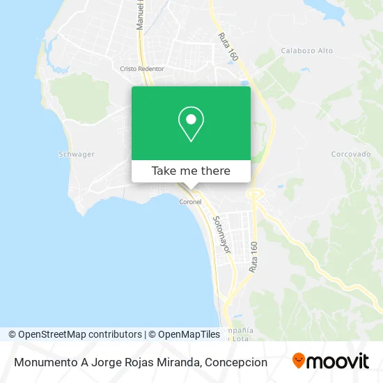 Monumento A Jorge Rojas Miranda map
