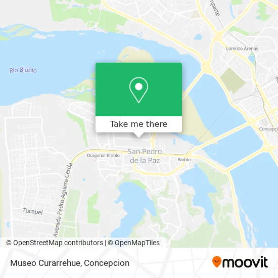 Museo Curarrehue map