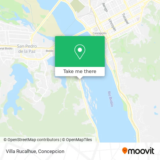 Villa Rucalhue map