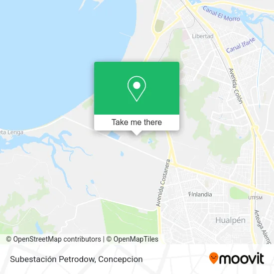 Mapa de Subestación Petrodow