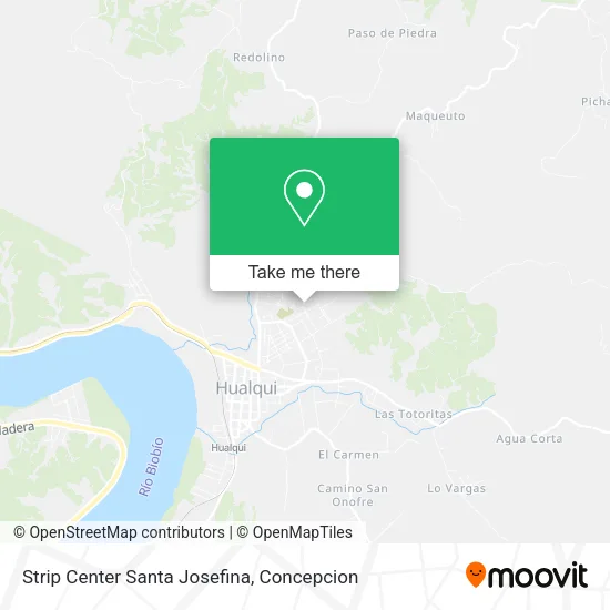 Mapa de Strip Center Santa Josefina