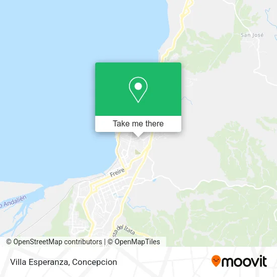 Mapa de Villa Esperanza