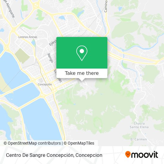 Centro De Sangre Concepción map