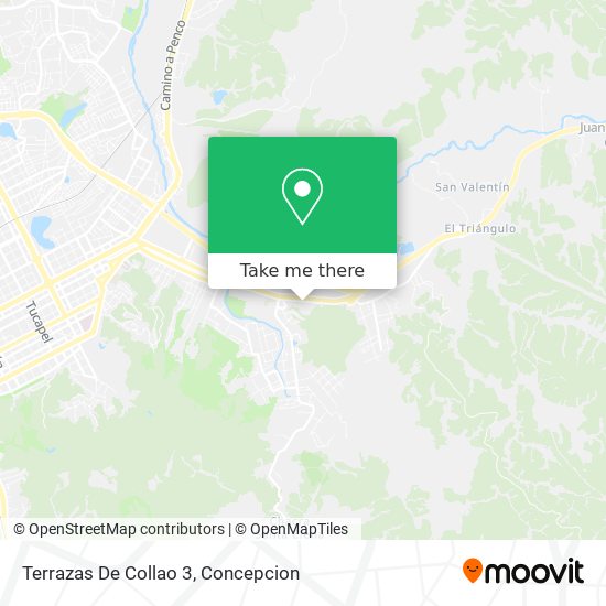 Terrazas De Collao 3 map