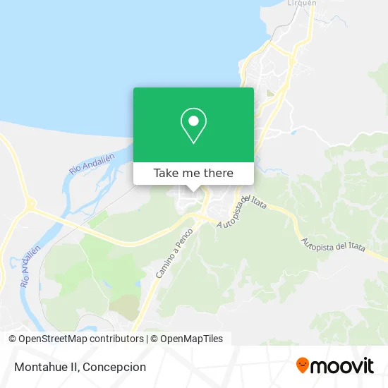 Mapa de Montahue II