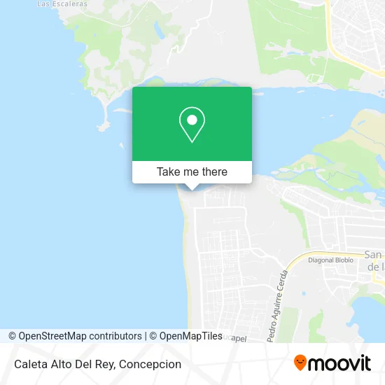 Mapa de Caleta Alto Del Rey