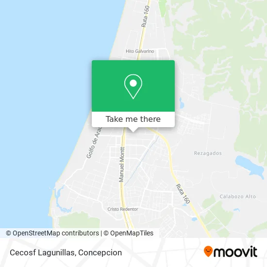 Mapa de Cecosf Lagunillas