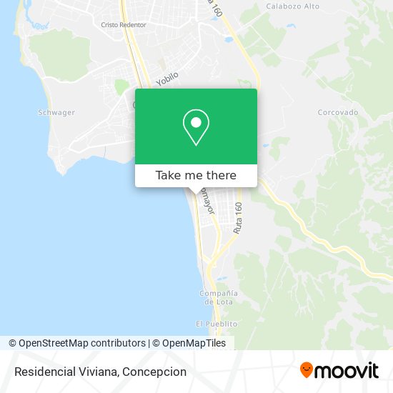 Mapa de Residencial Viviana