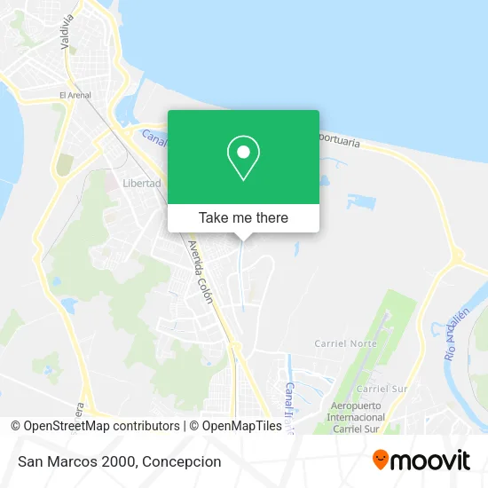 Mapa de San Marcos 2000