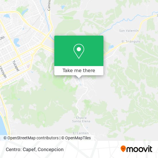 Mapa de Centro: Capef