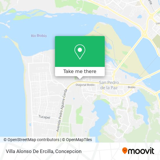 Mapa de Villa Alonso De Ercilla