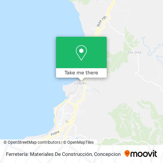 Mapa de Ferretería: Materiales De Construcción