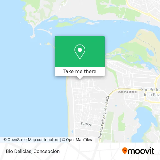 Mapa de Bio Delicias