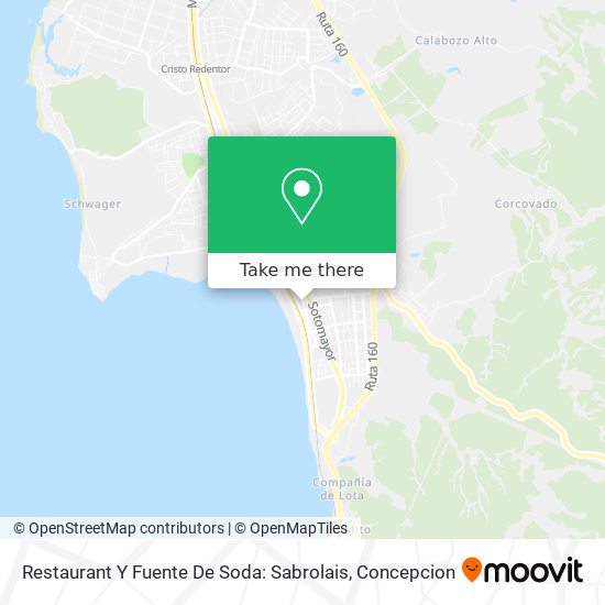 Restaurant Y Fuente De Soda: Sabrolais map