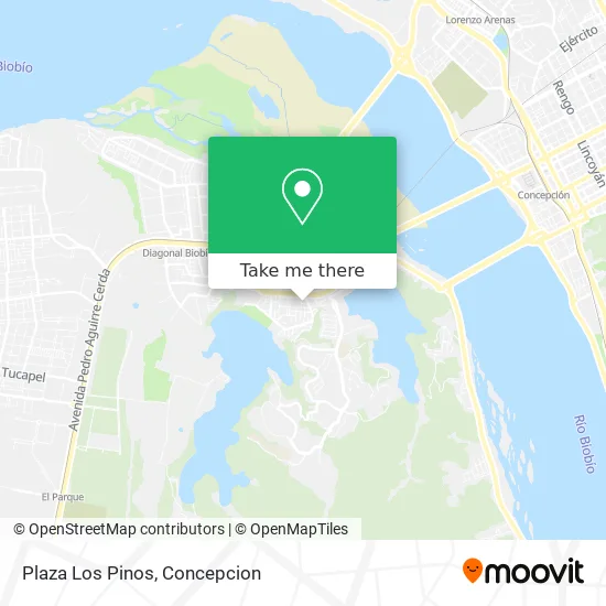 Mapa de Plaza Los Pinos