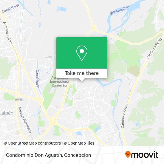 Mapa de Condominio Don Agustín