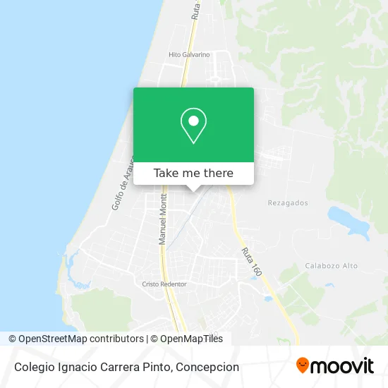 Mapa de Colegio Ignacio Carrera Pinto