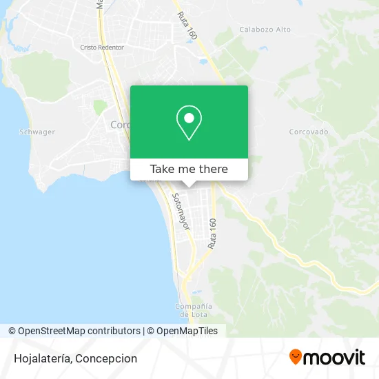 Mapa de Hojalatería