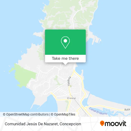 Comunidad Jesús De Nazaret map