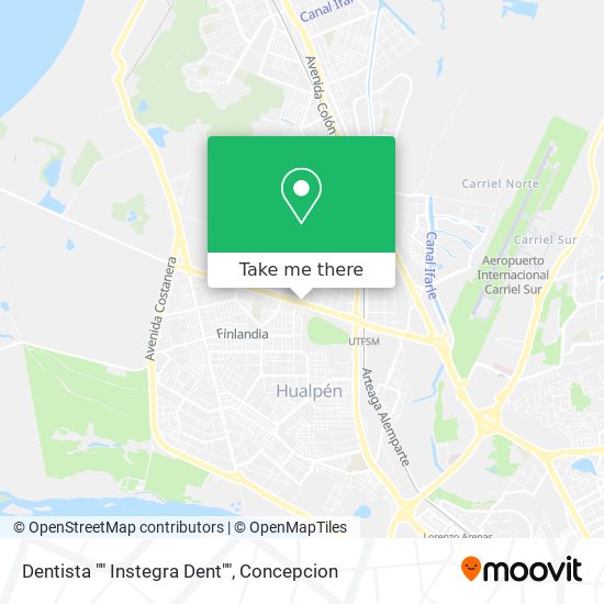 Dentista "" Instegra Dent"" map