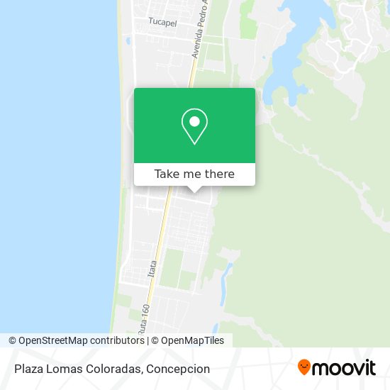 Mapa de Plaza Lomas Coloradas
