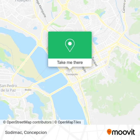 Sodimac map