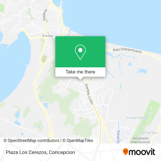 Mapa de Plaza Los Cerezos