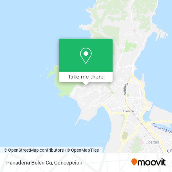 Panadería Belén Ca map