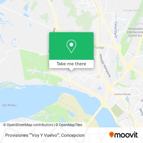 Provisiones ""Voy Y Vuelvo"" map