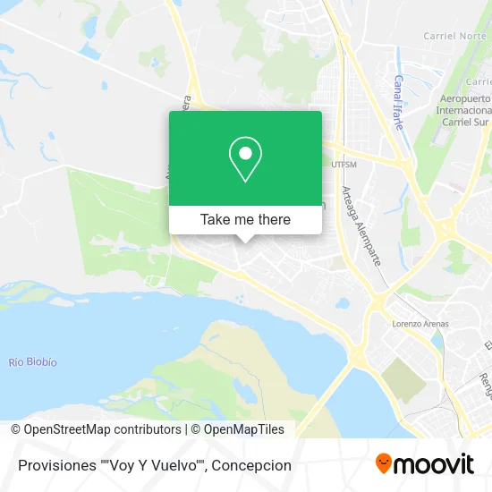 Mapa de Provisiones ""Voy Y Vuelvo""
