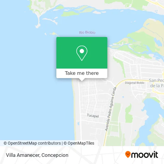 Mapa de Villa Amanecer