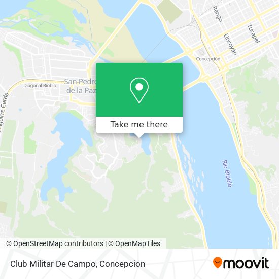 Club Militar De Campo map