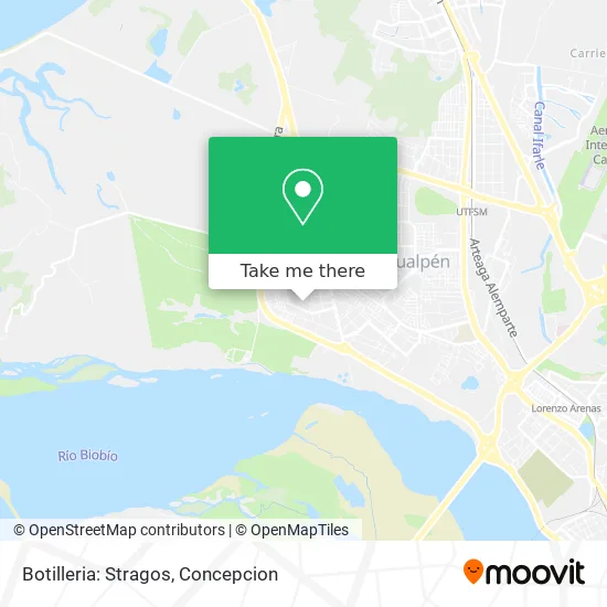 Mapa de Botilleria: Stragos