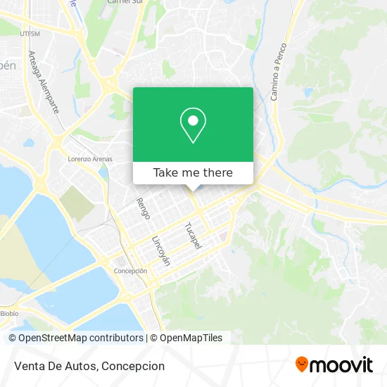 Mapa de Venta De Autos