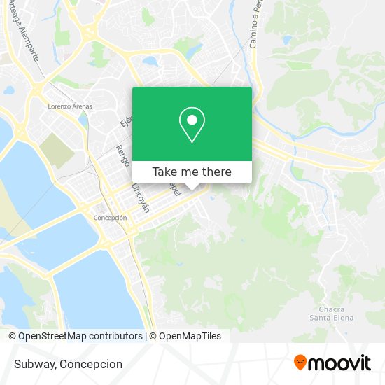 Mapa de Subway
