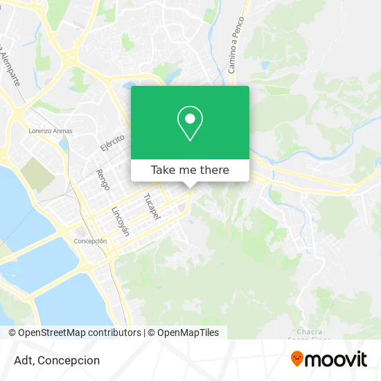 Mapa de Adt