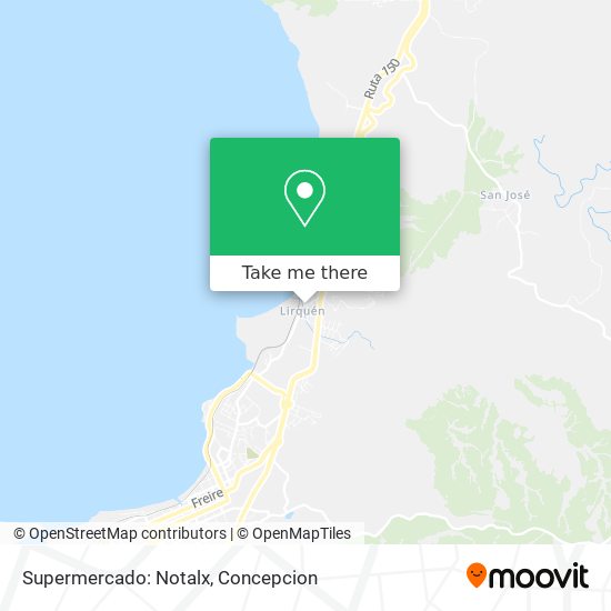 Supermercado: Notalx map